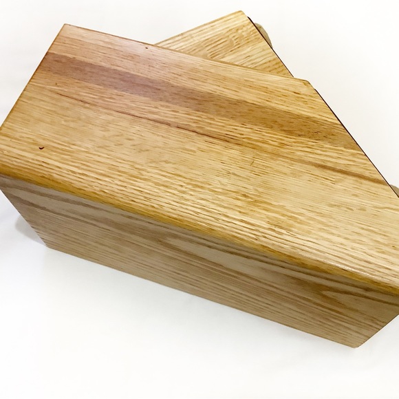 CUTCO Knife Block 10 Slot Solid Wood USA - Good Condition! - Picture 8 of 9